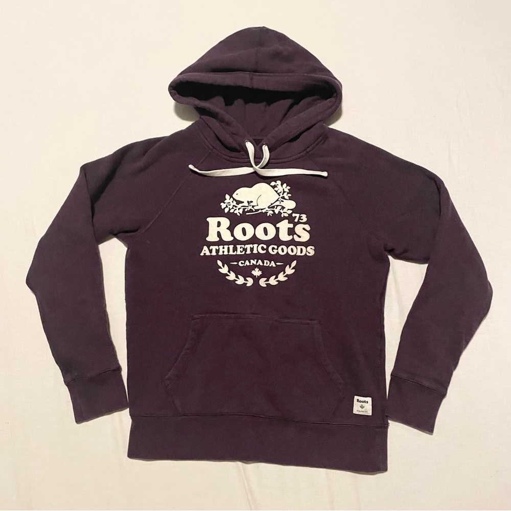 Roots Womens Hoodie Size Small Pullover Sweater